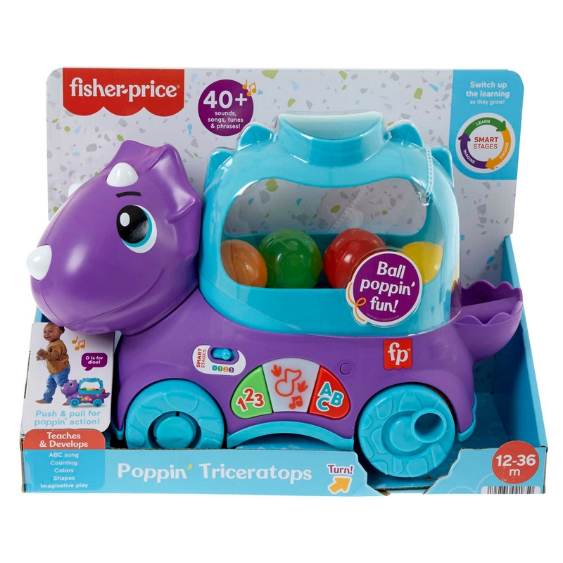 Fisher-Price Hudobná guľôčka Pellet CZ/SK/ANG/PL/PL HNR51